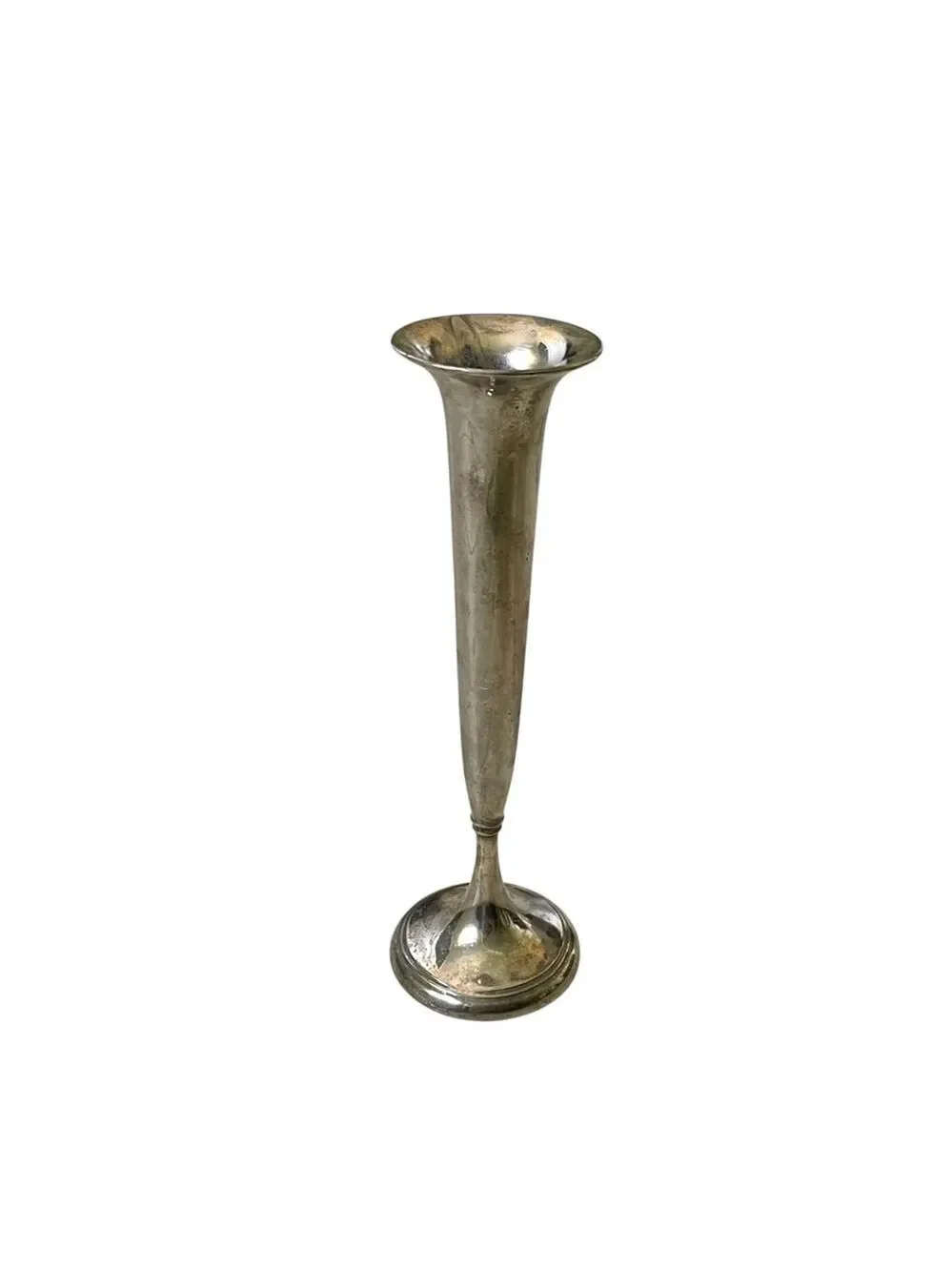 Vintage Silver Plated Single Bud Flute Vase Uni-Ep SP Zinc